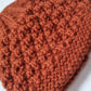 Newborn Knit Beanie - Rust