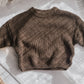 Grey Brown knit sweater