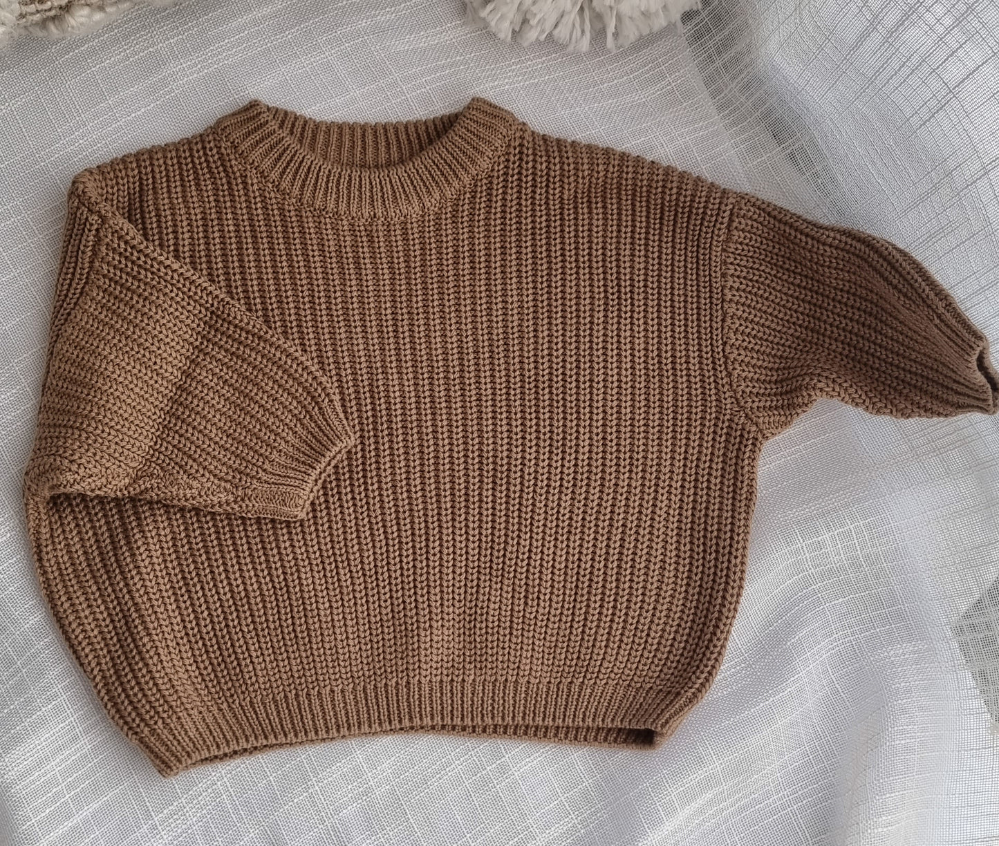 Chocolate knit Sweater