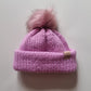 Knitted Baby Beanie Berry 3-6m