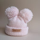 Soft Pink Baby Bear Beanie